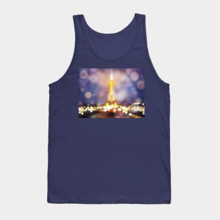 Abstract Eiffel Tower Tank Top